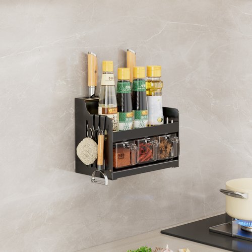 Organizador de Parede Multiuso para Temperos, Condimentos e Utensílios
